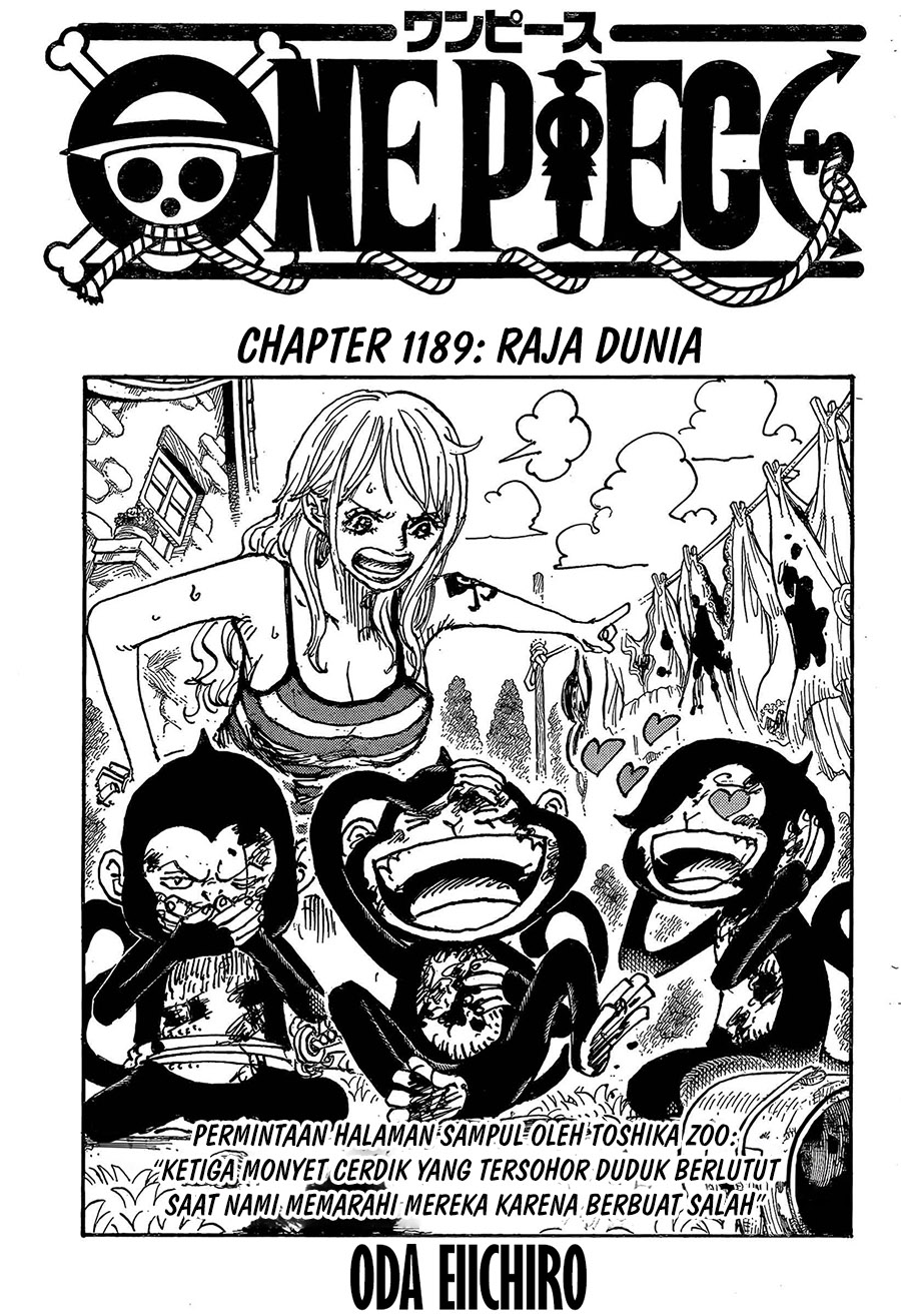 One Piece Chapter 1189 - halaman 2