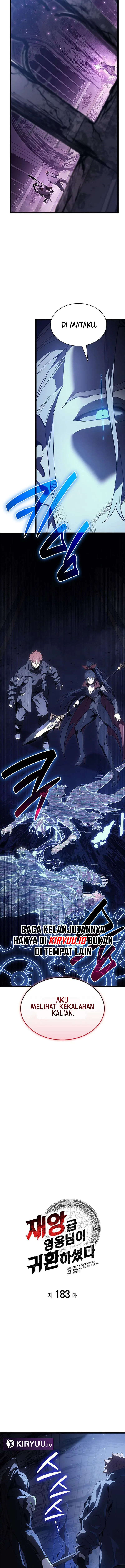 Return of the Disaster-Class Hero Chapter 183 - halaman 2