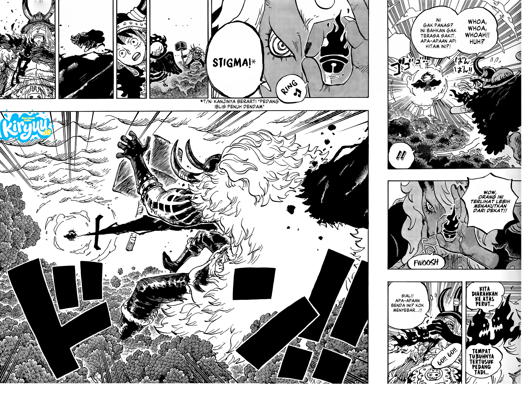 One Piece Chapter 1187 - halaman 5