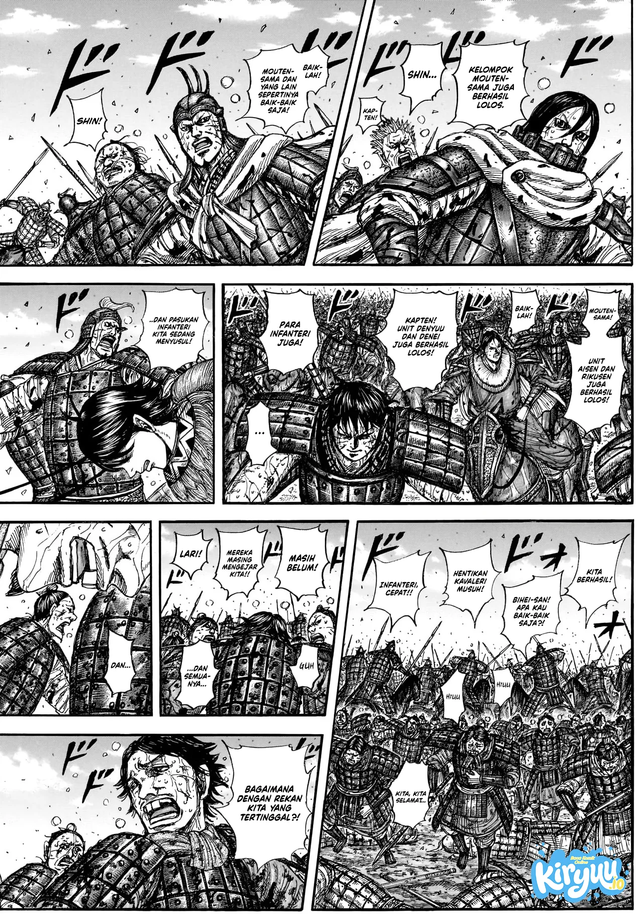 Kingdom Chapter 883 - halaman 4