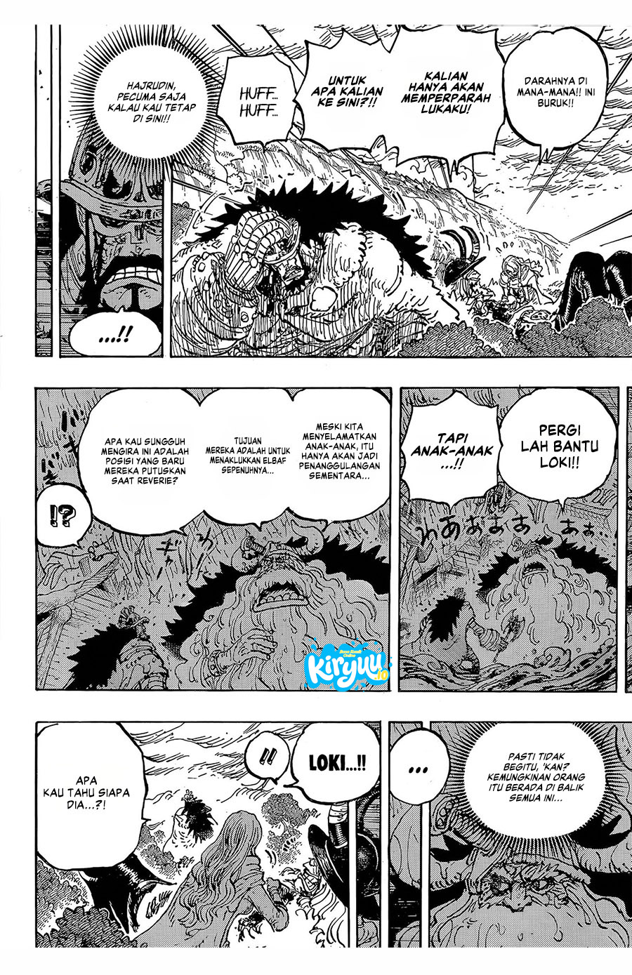 One Piece Chapter 1189 - halaman 6