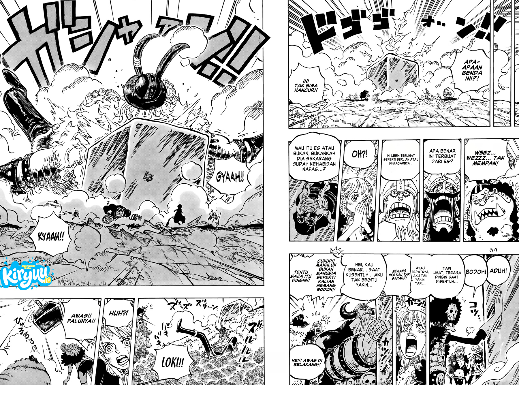 One Piece Chapter 1187 - halaman 6