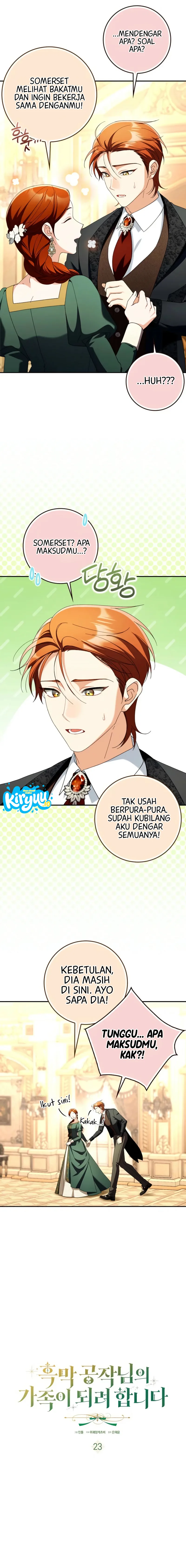 I’m Going to Become the Dark Duke’s Family Chapter 23 - halaman 8