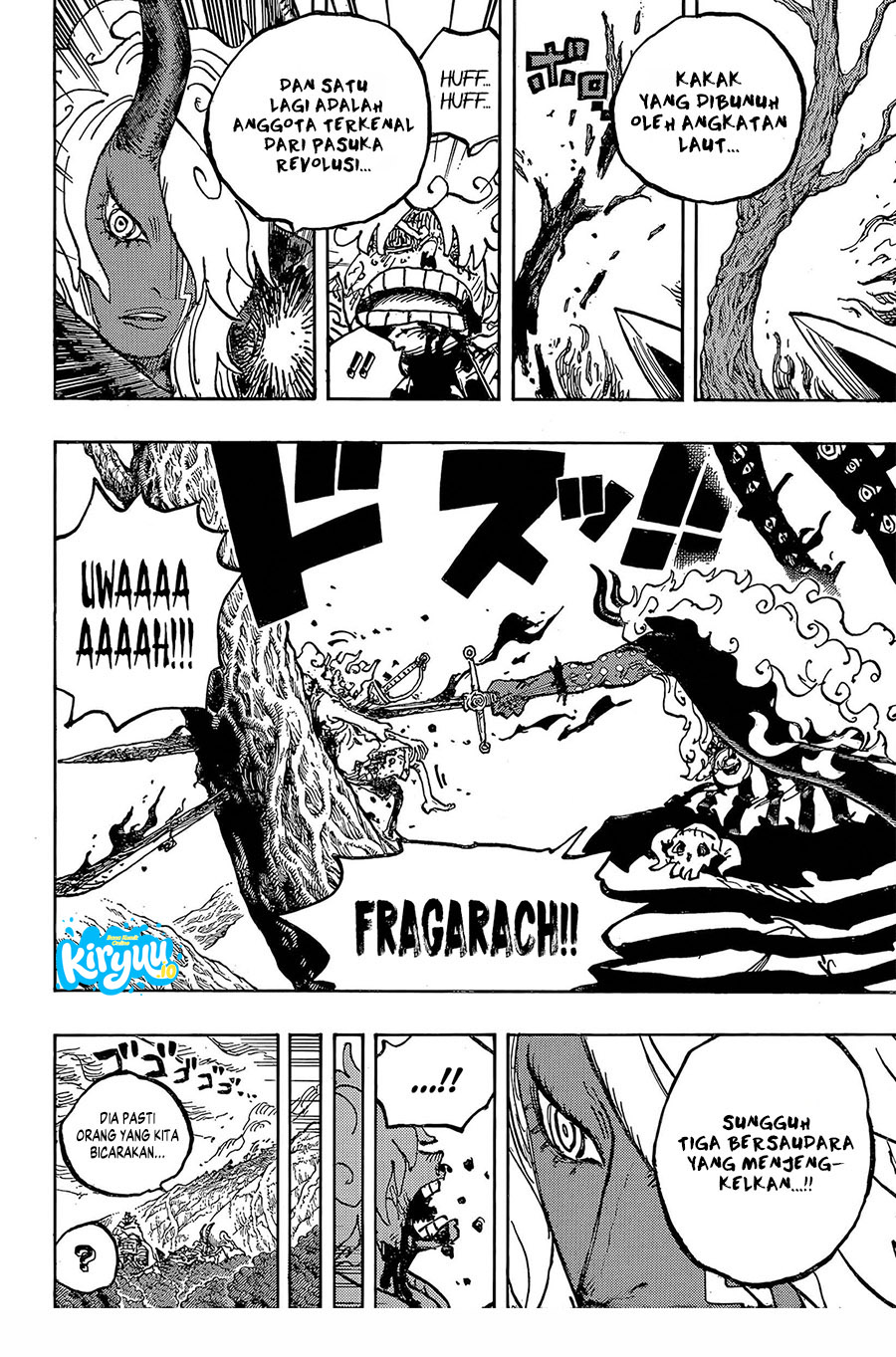 One Piece Chapter 1189 - halaman 8