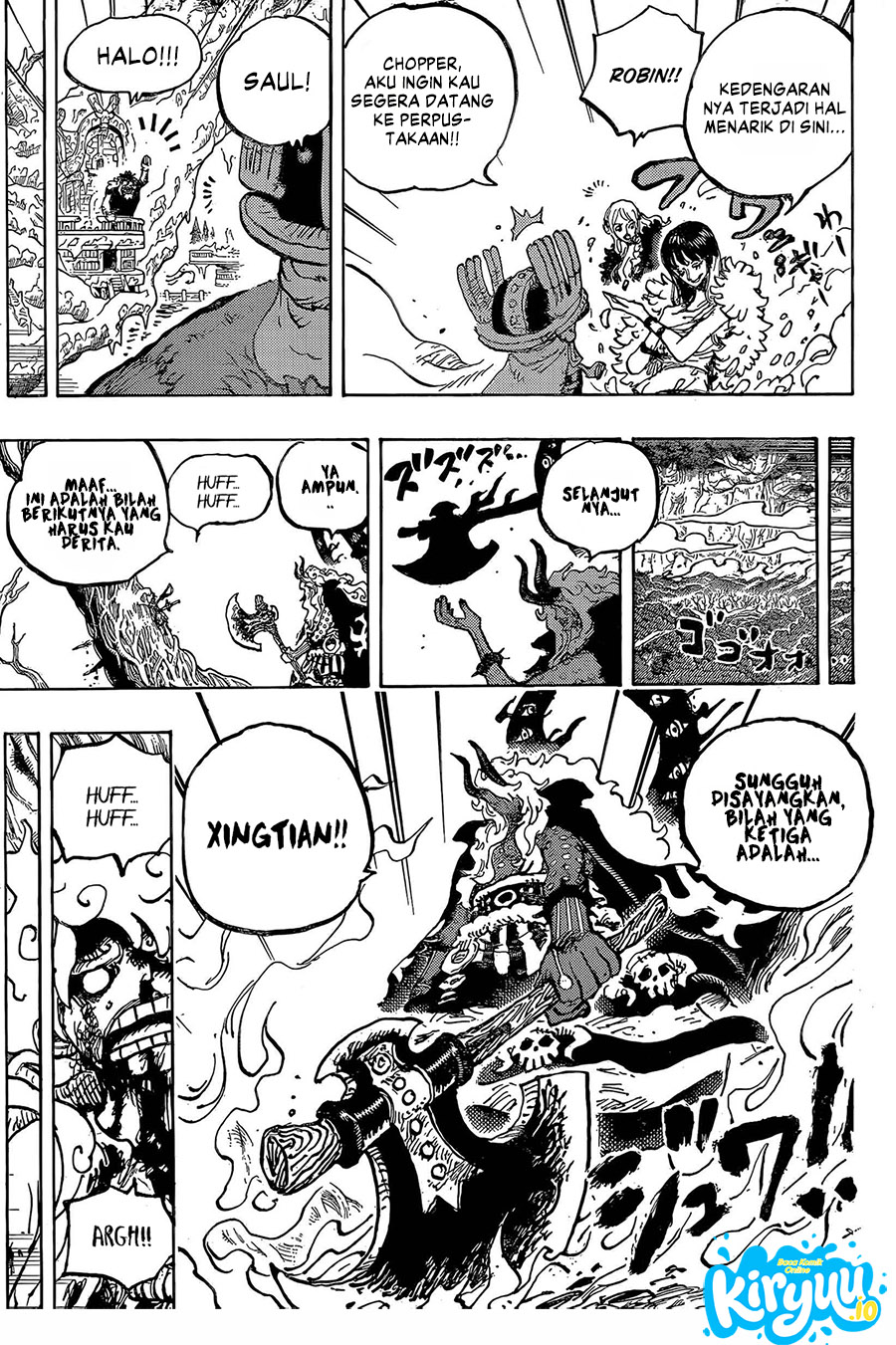 One Piece Chapter 1189 - halaman 13