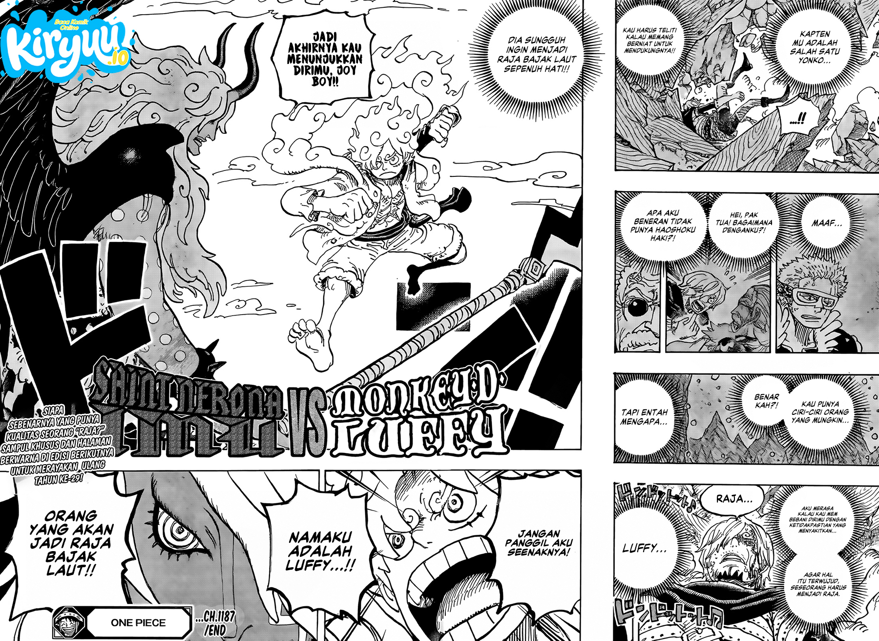One Piece Chapter 1187 - halaman 13