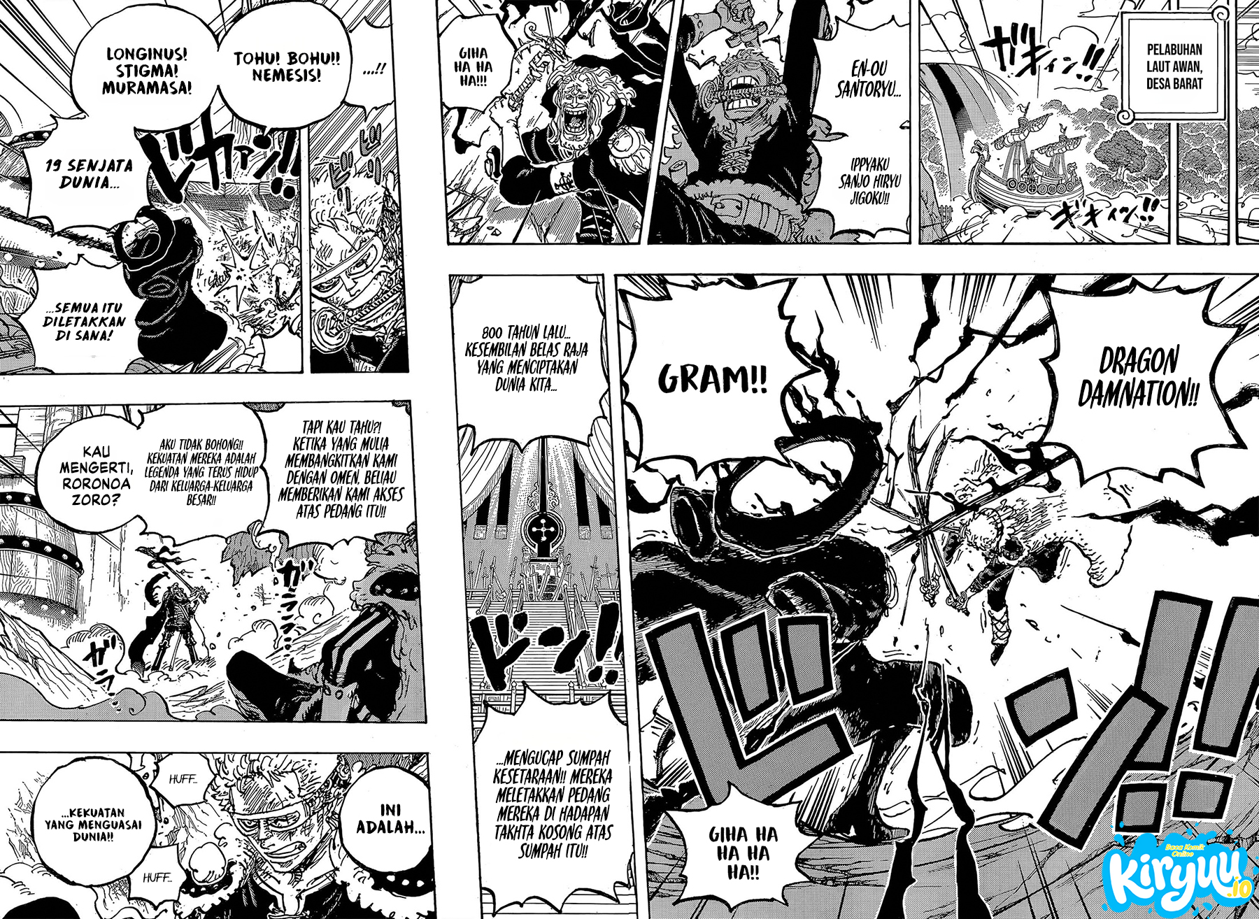One Piece Chapter 1189 - halaman 14