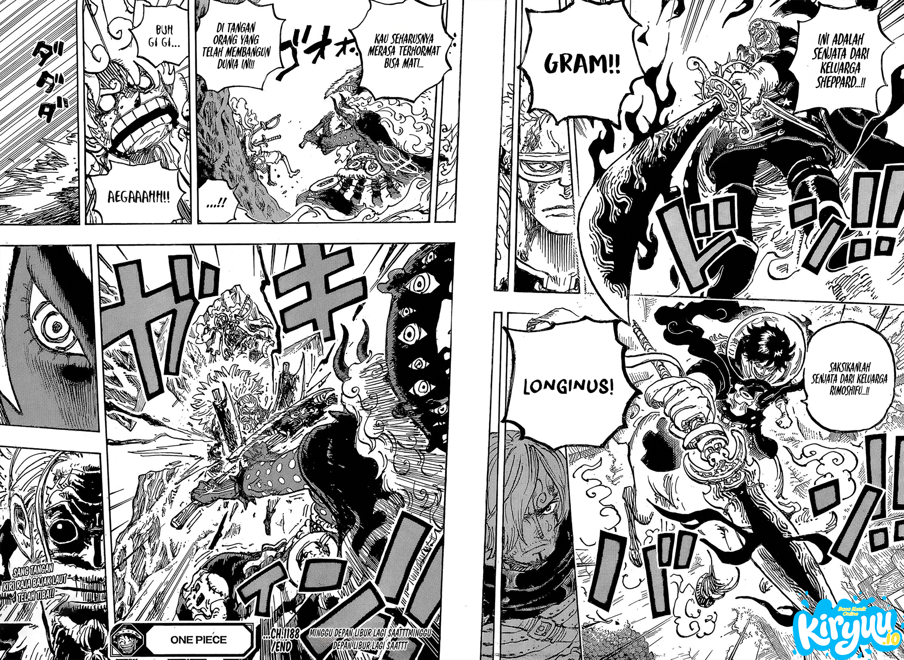 One Piece Chapter 1189 - halaman 15