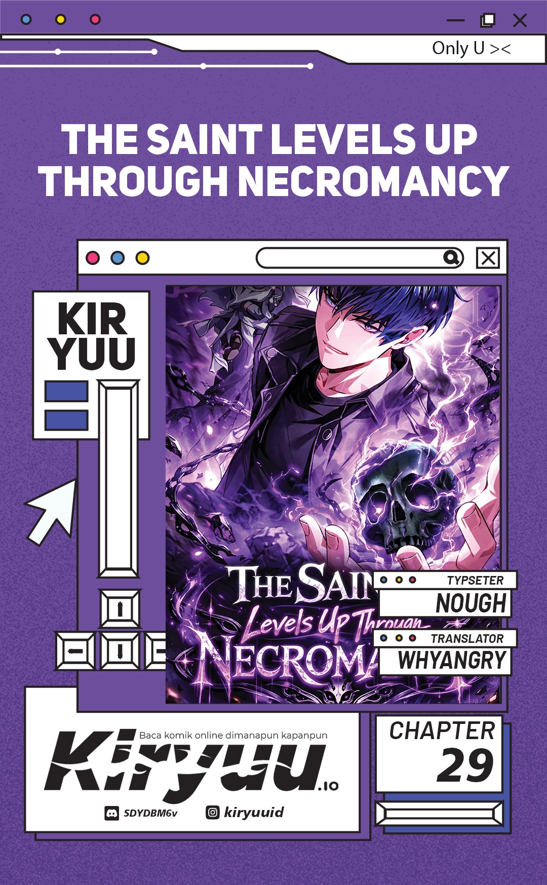 The Saint Levels Up Through Necromancy Chapter 29 - halaman 1