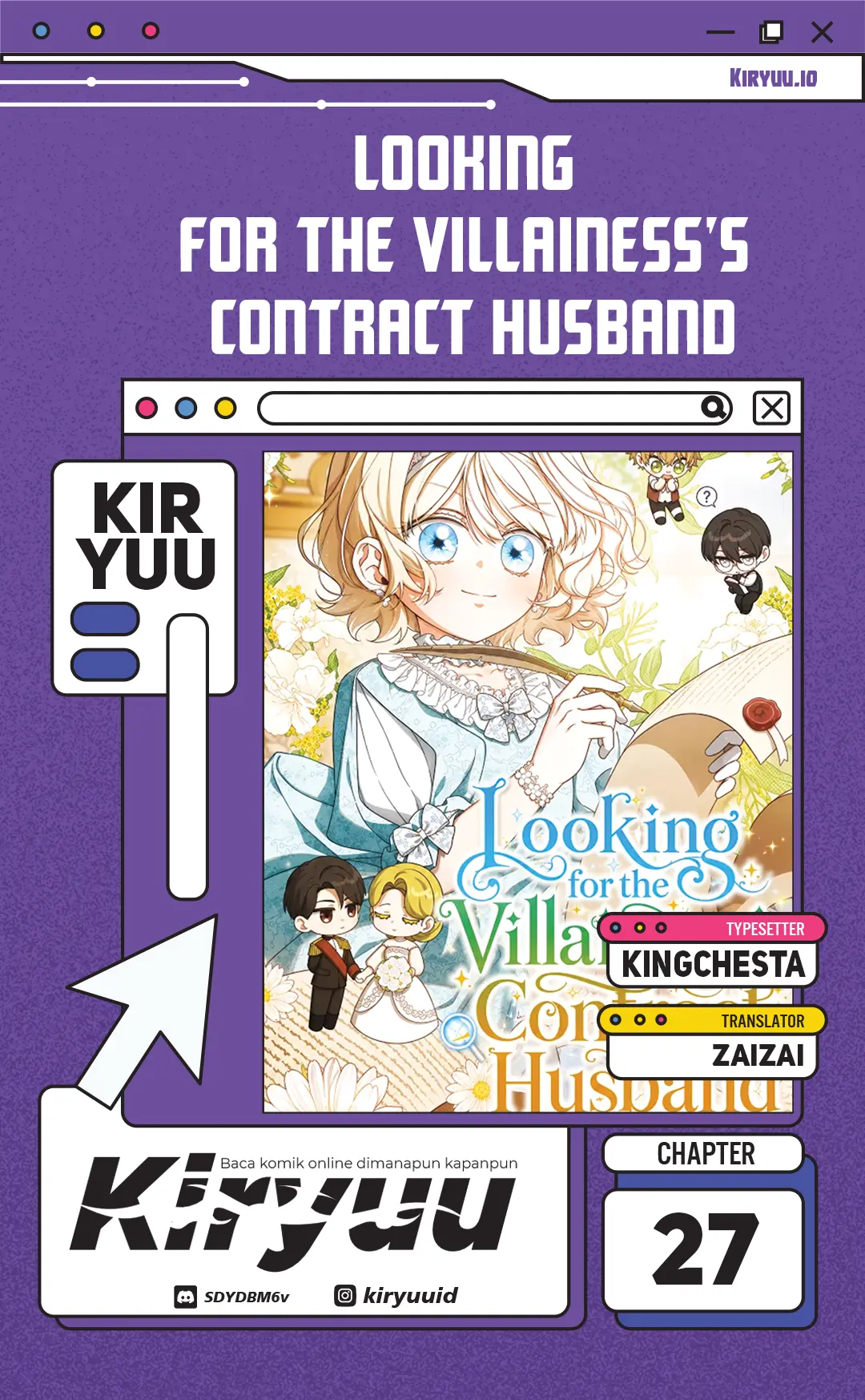 Looking for the Villainess’s Contract Husband Chapter 27 - halaman 1