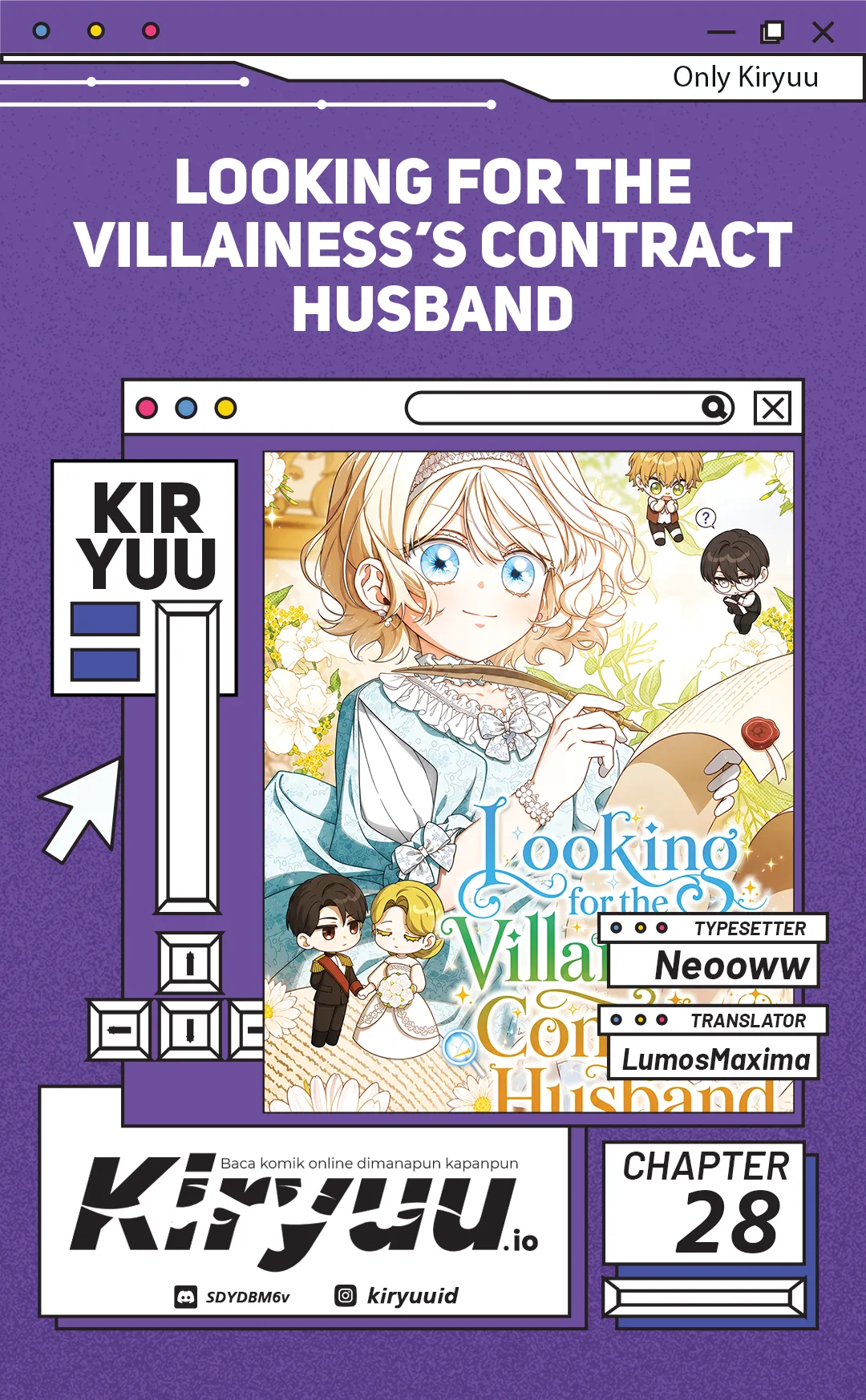 Looking for the Villainess’s Contract Husband Chapter 28 - halaman 1