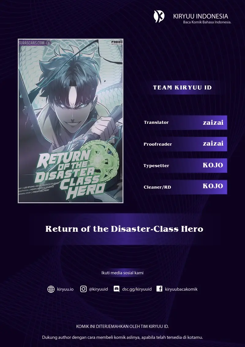 Return of the Disaster-Class Hero Chapter 184 - halaman 1