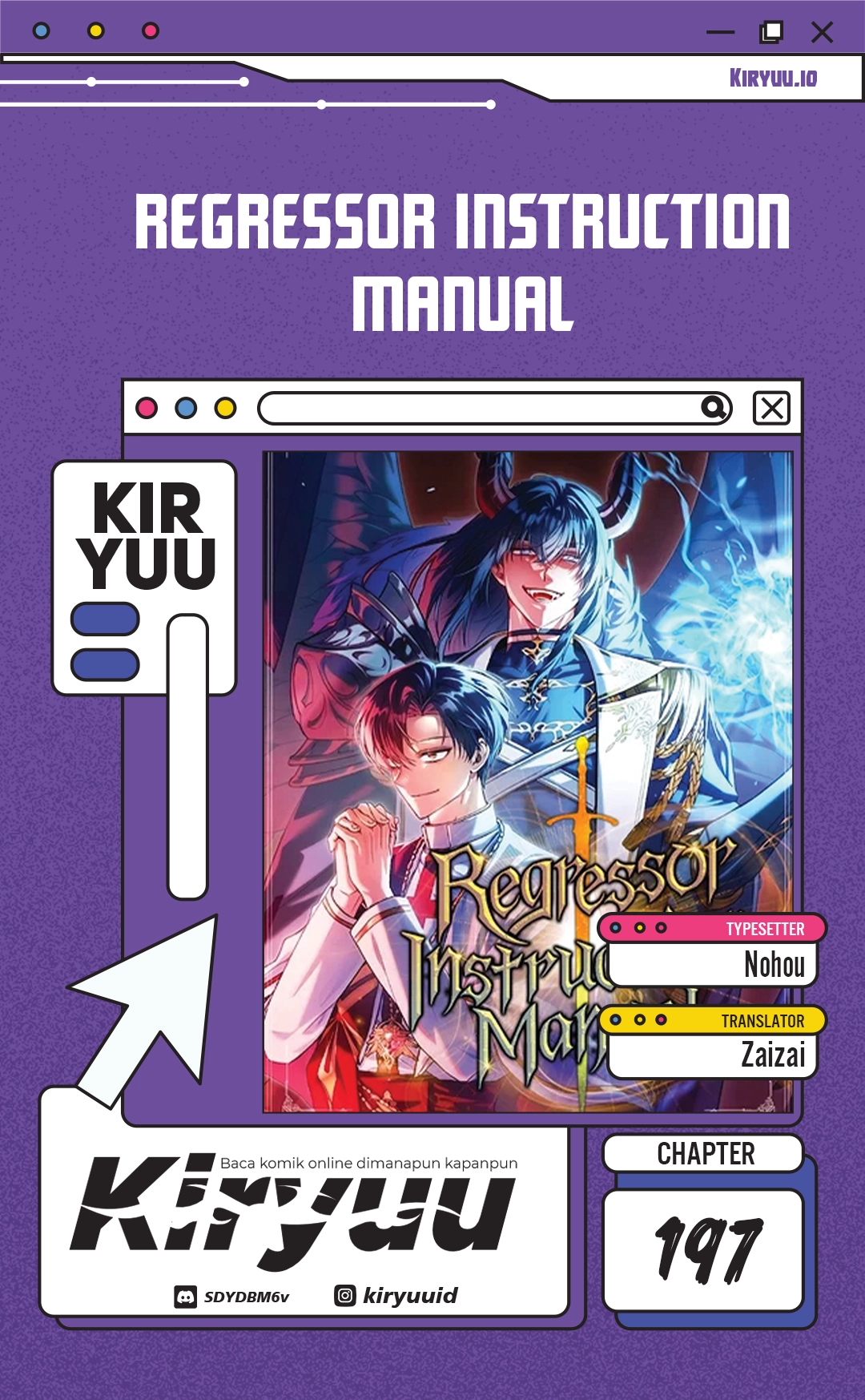 Regressor Instruction Manual Chapter 197 - halaman 1
