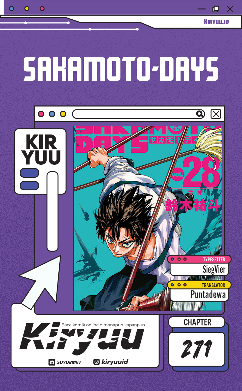 Sakamoto Days Chapter 271 - halaman 1