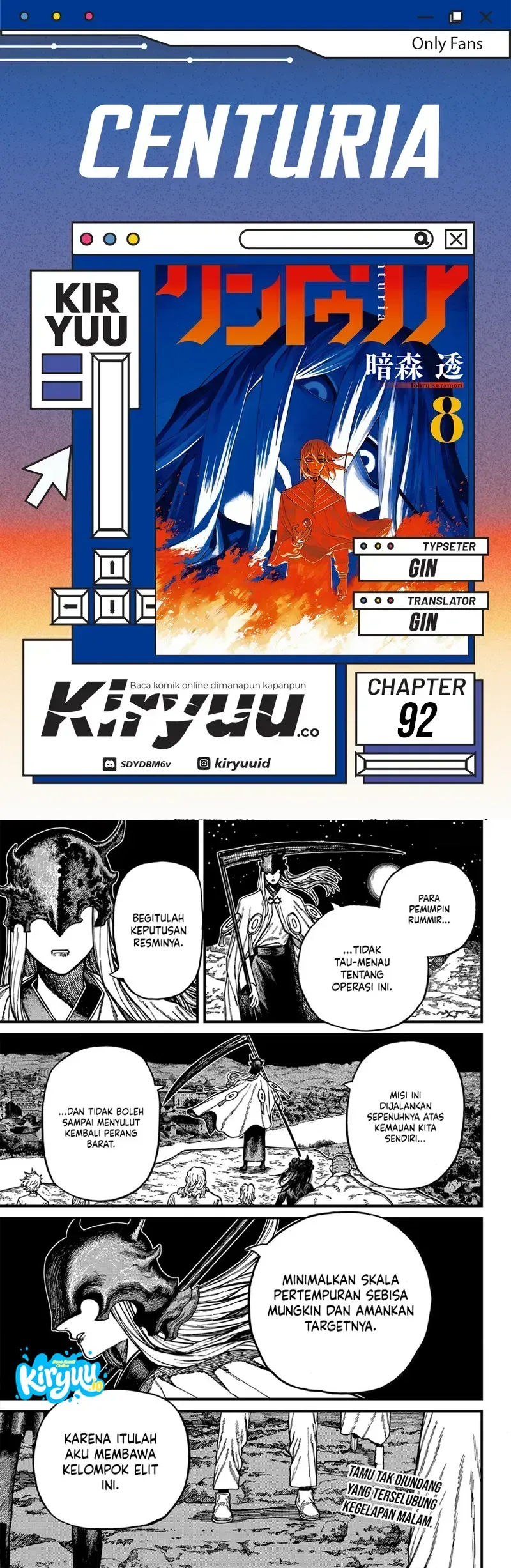 Centuria Chapter 92 - halaman 1