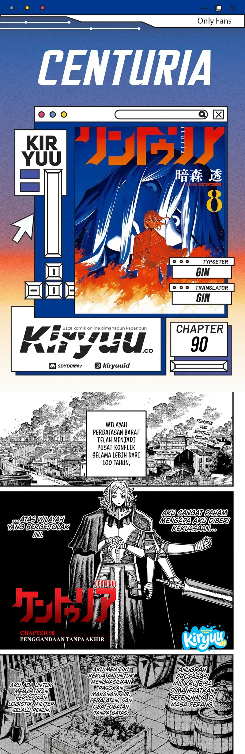 Centuria Chapter 90 - halaman 1
