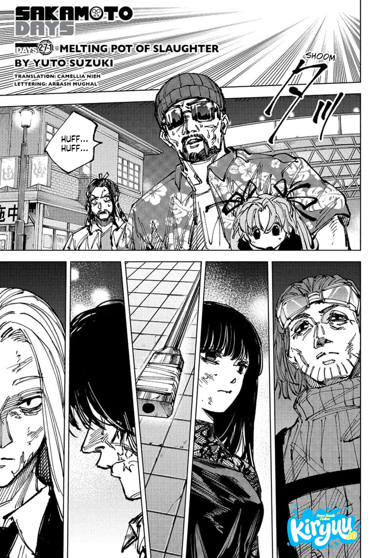 Sakamoto Days Chapter 271 - halaman 2