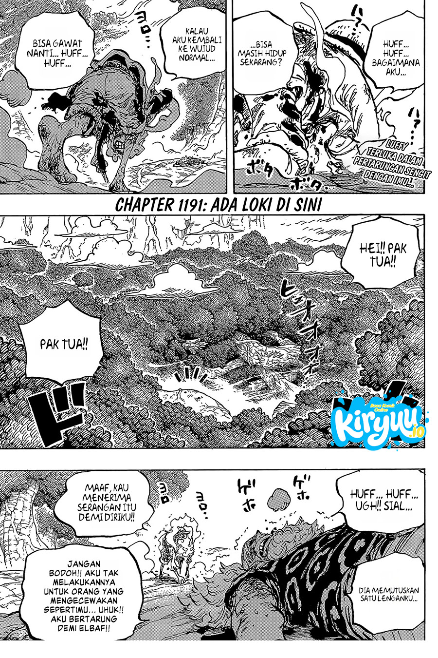 One Piece Chapter 1191 - halaman 2