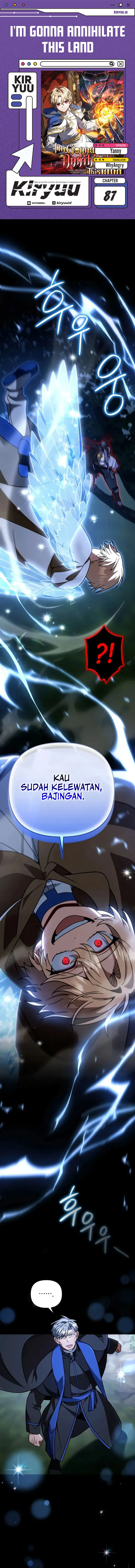 I’m Going To Destroy This Country Chapter 87 - halaman 1