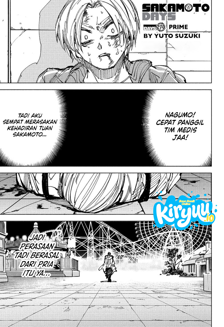 Sakamoto Days Chapter 270 - halaman 2