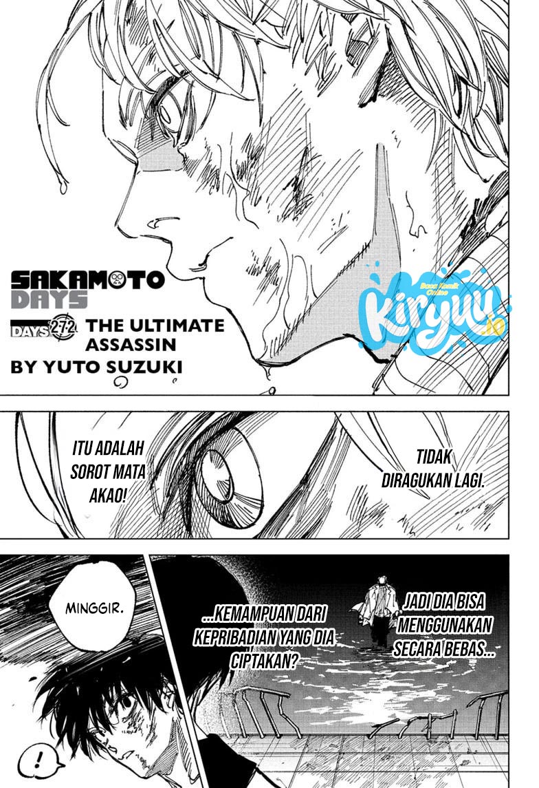 Sakamoto Days Chapter 272 - halaman 2