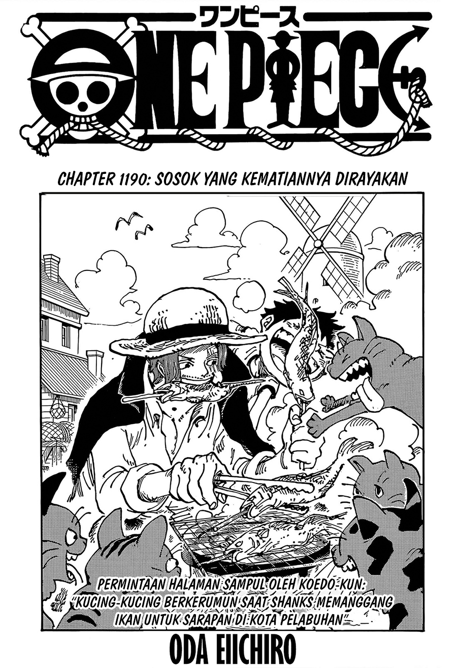 One Piece Chapter 1190 - halaman 2