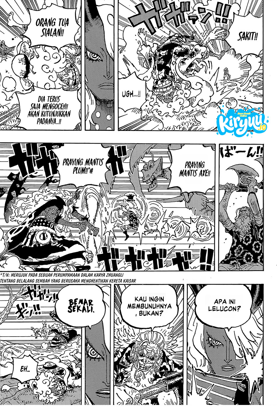 One Piece Chapter 1190 - halaman 8