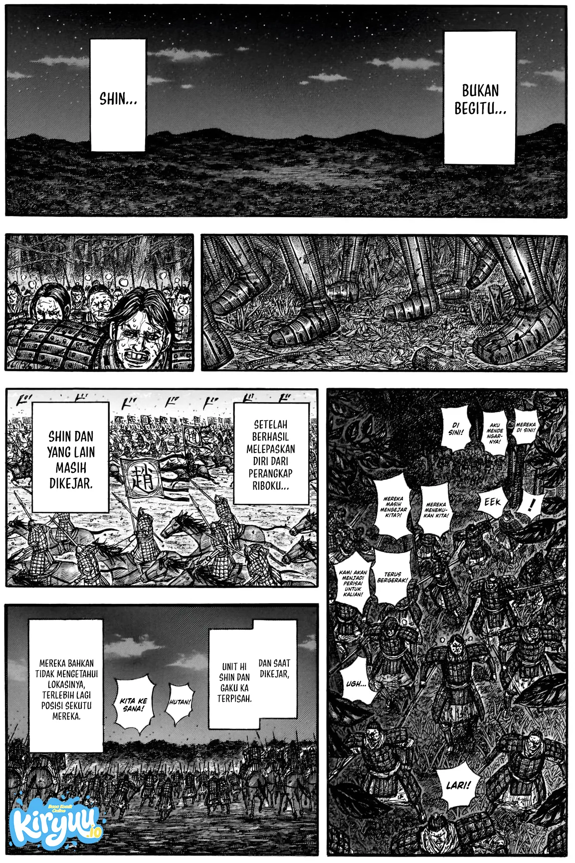 Kingdom Chapter 884 - halaman 8