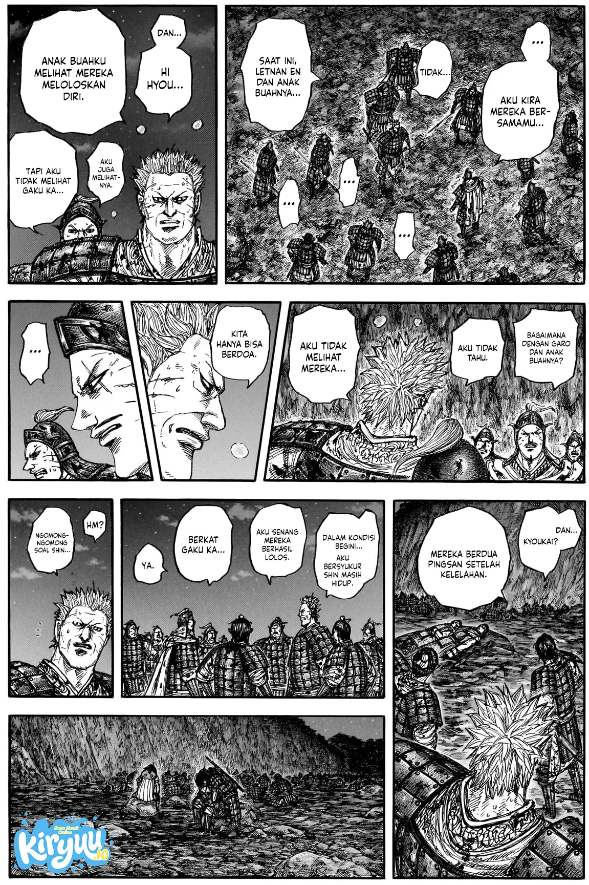 Kingdom Chapter 884 - halaman 11