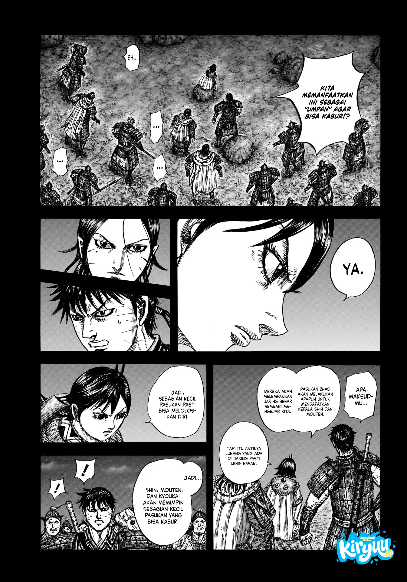 Kingdom Chapter 885 - halaman 11