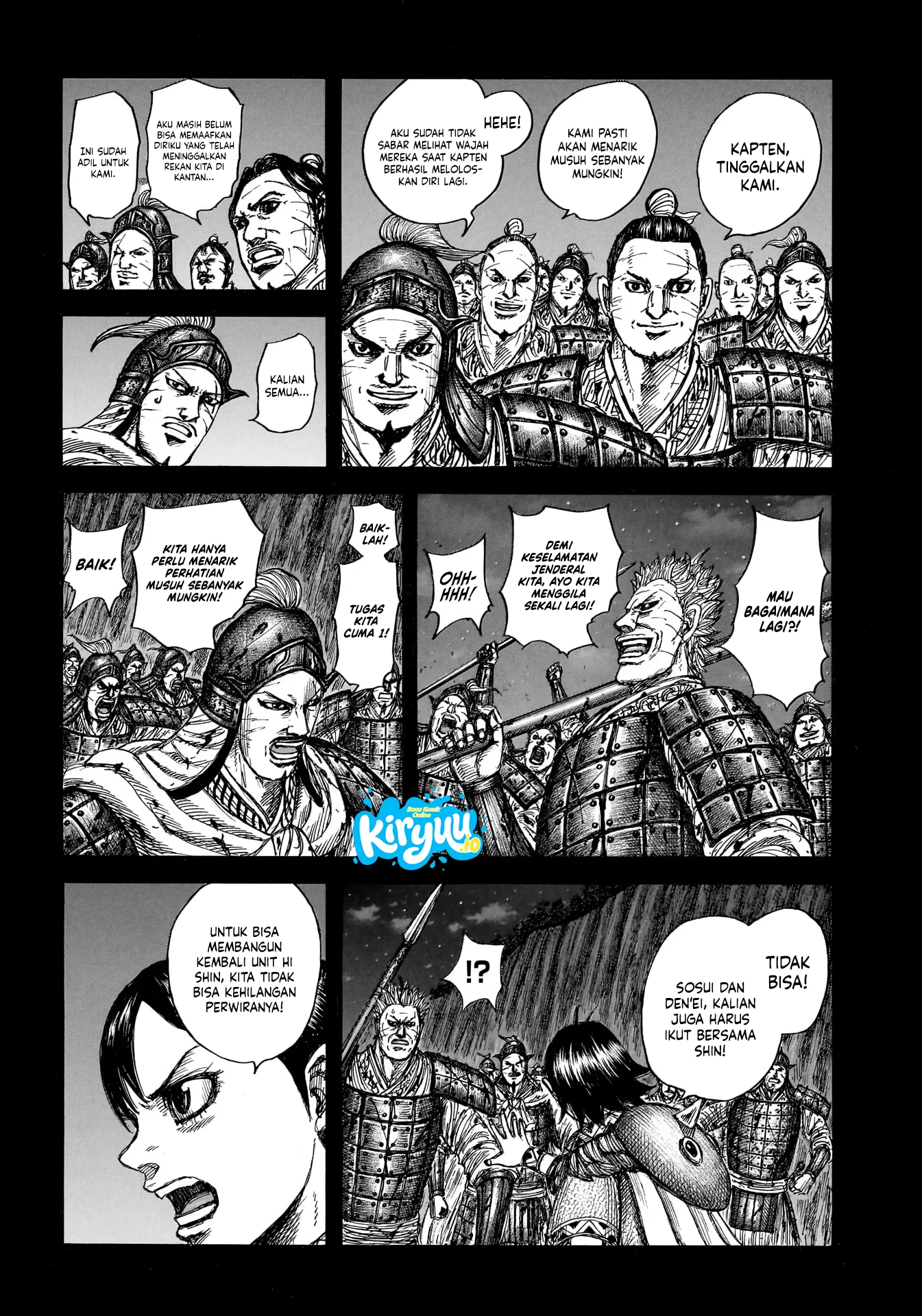 Kingdom Chapter 885 - halaman 14