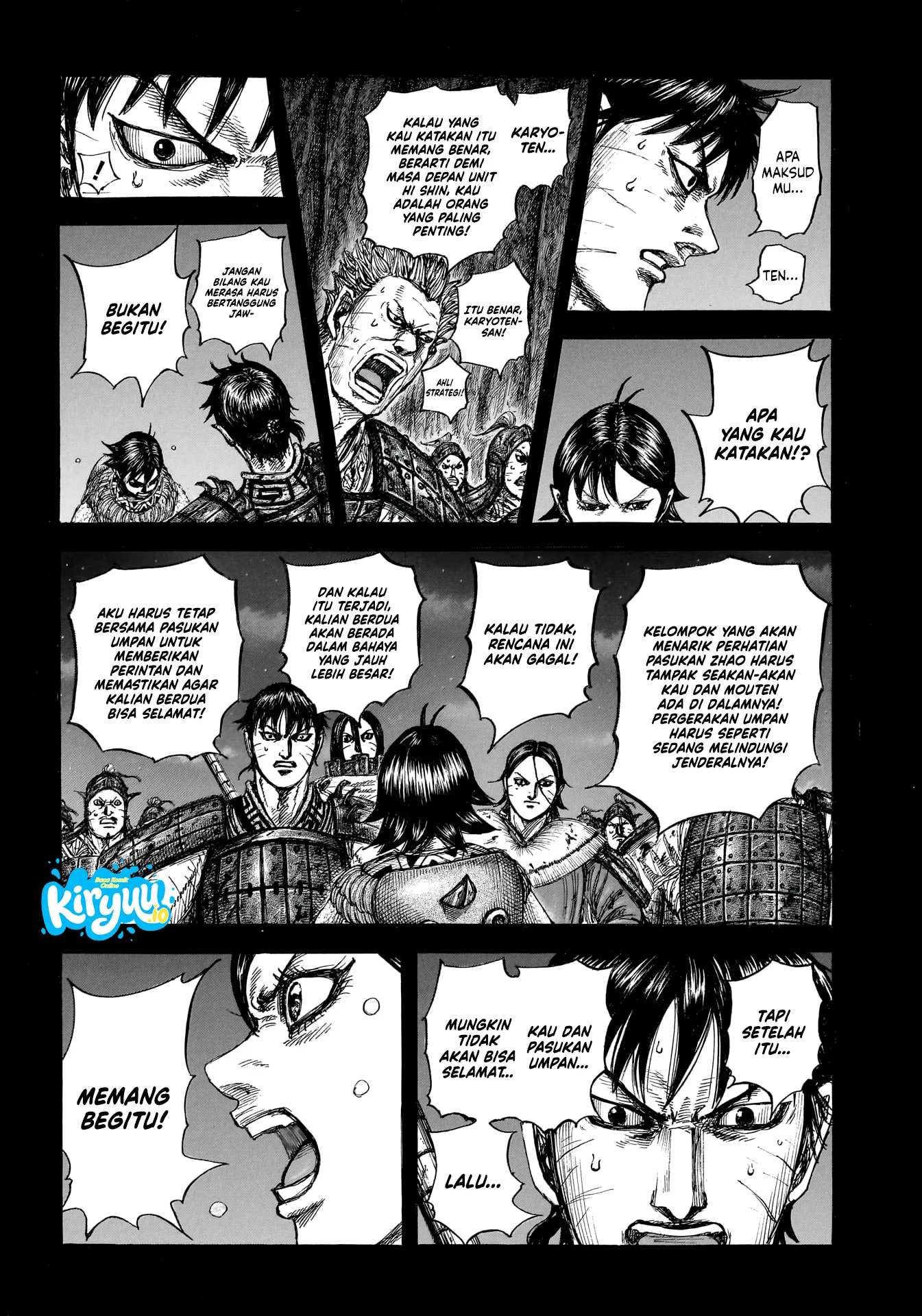 Kingdom Chapter 885 - halaman 16