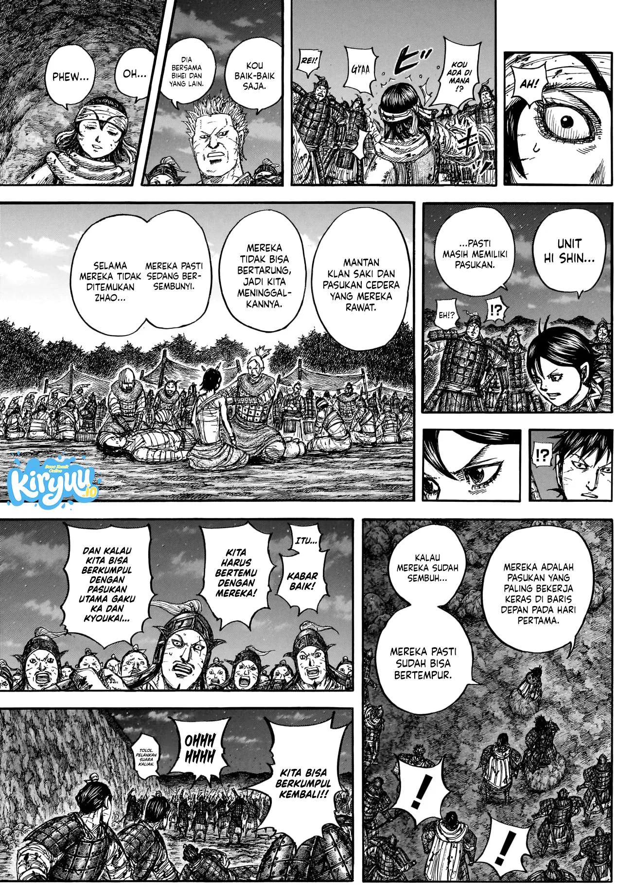 Kingdom Chapter 884 - halaman 16