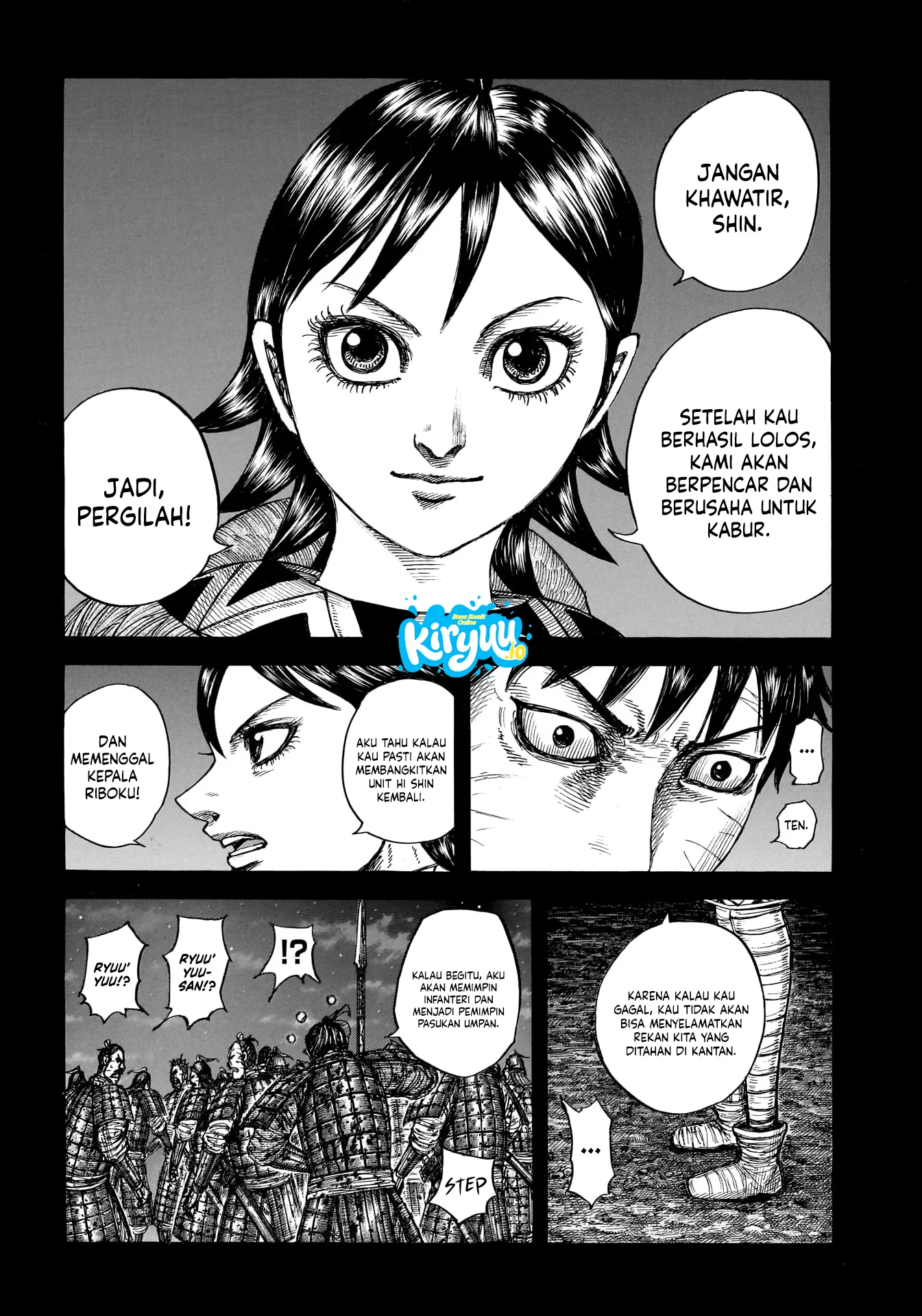Kingdom Chapter 885 - halaman 18