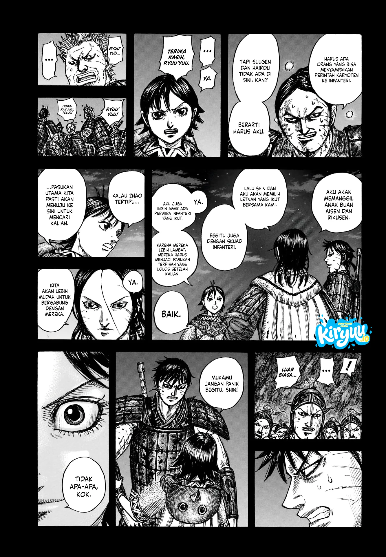 Kingdom Chapter 885 - halaman 19