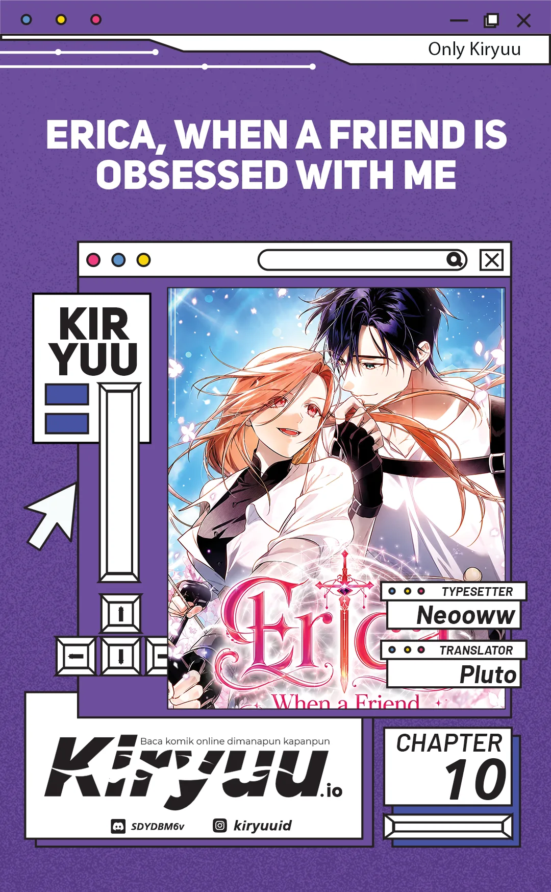 Erica, When a Friend Is Obsessed With Me Chapter 10 - halaman 1