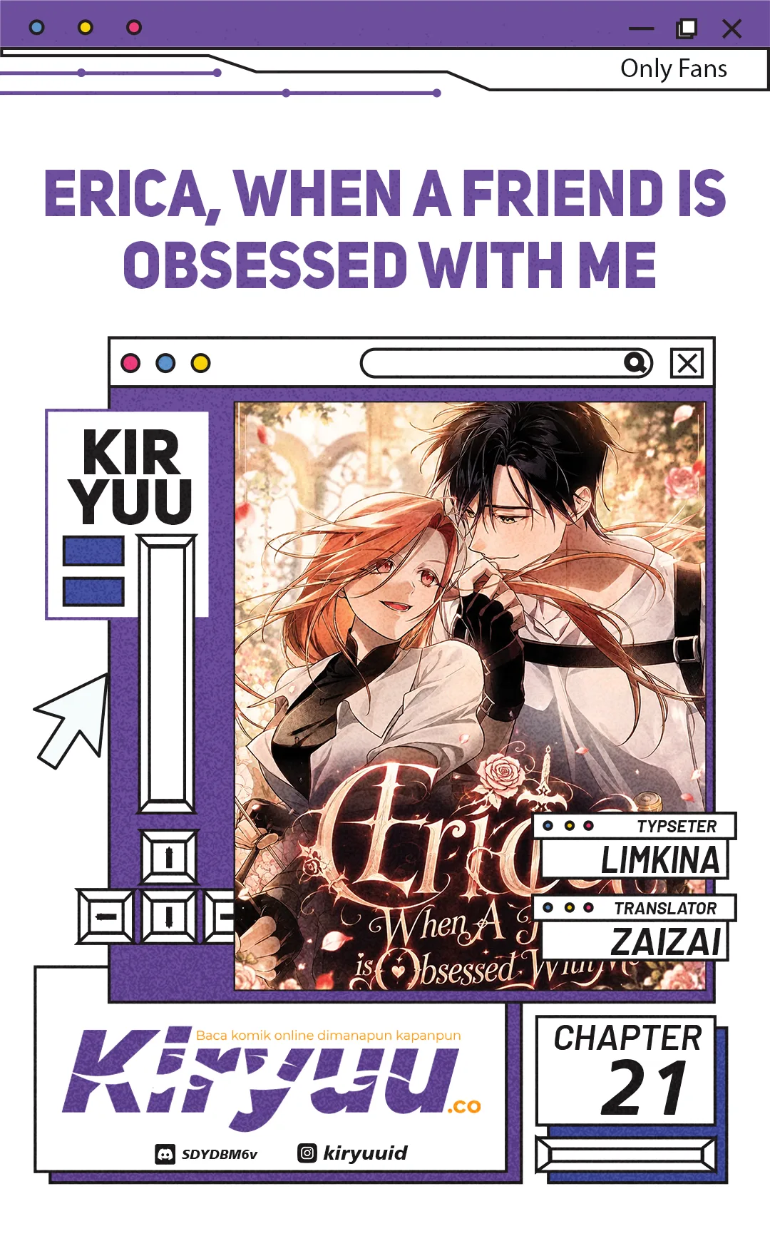 Erica, When a Friend Is Obsessed With Me Chapter 21 - halaman 1
