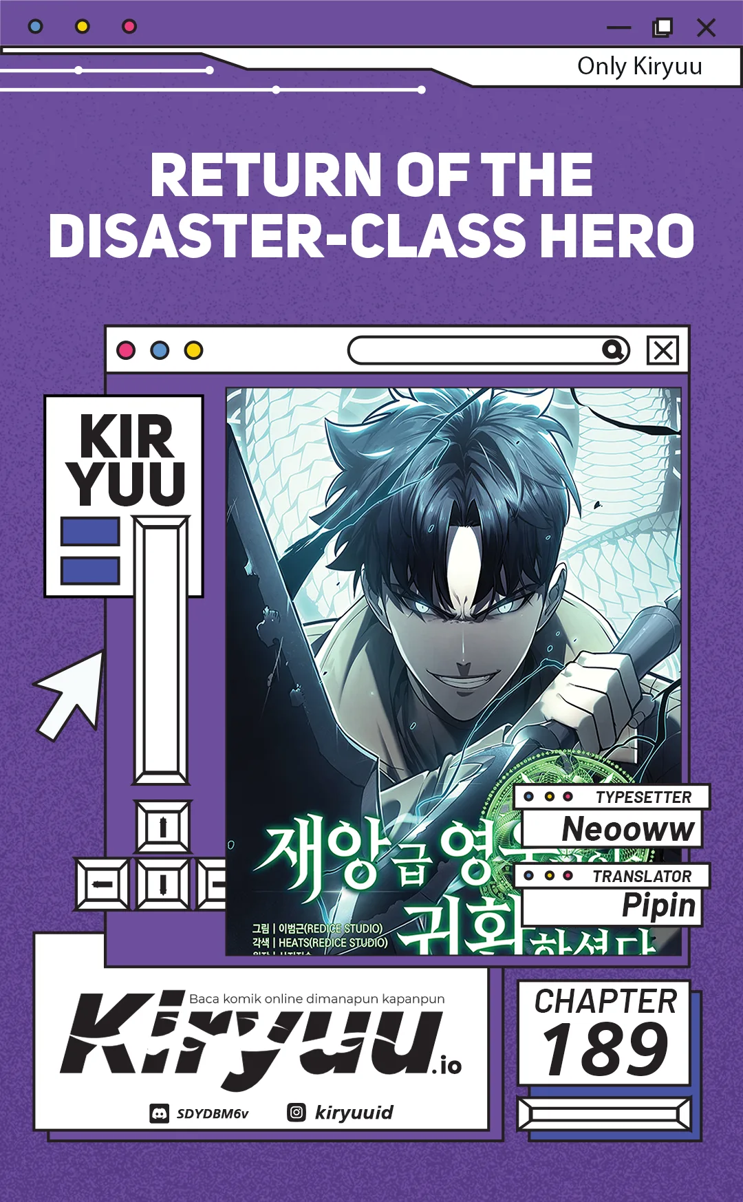 Return of the Disaster-Class Hero Chapter 189 - halaman 1