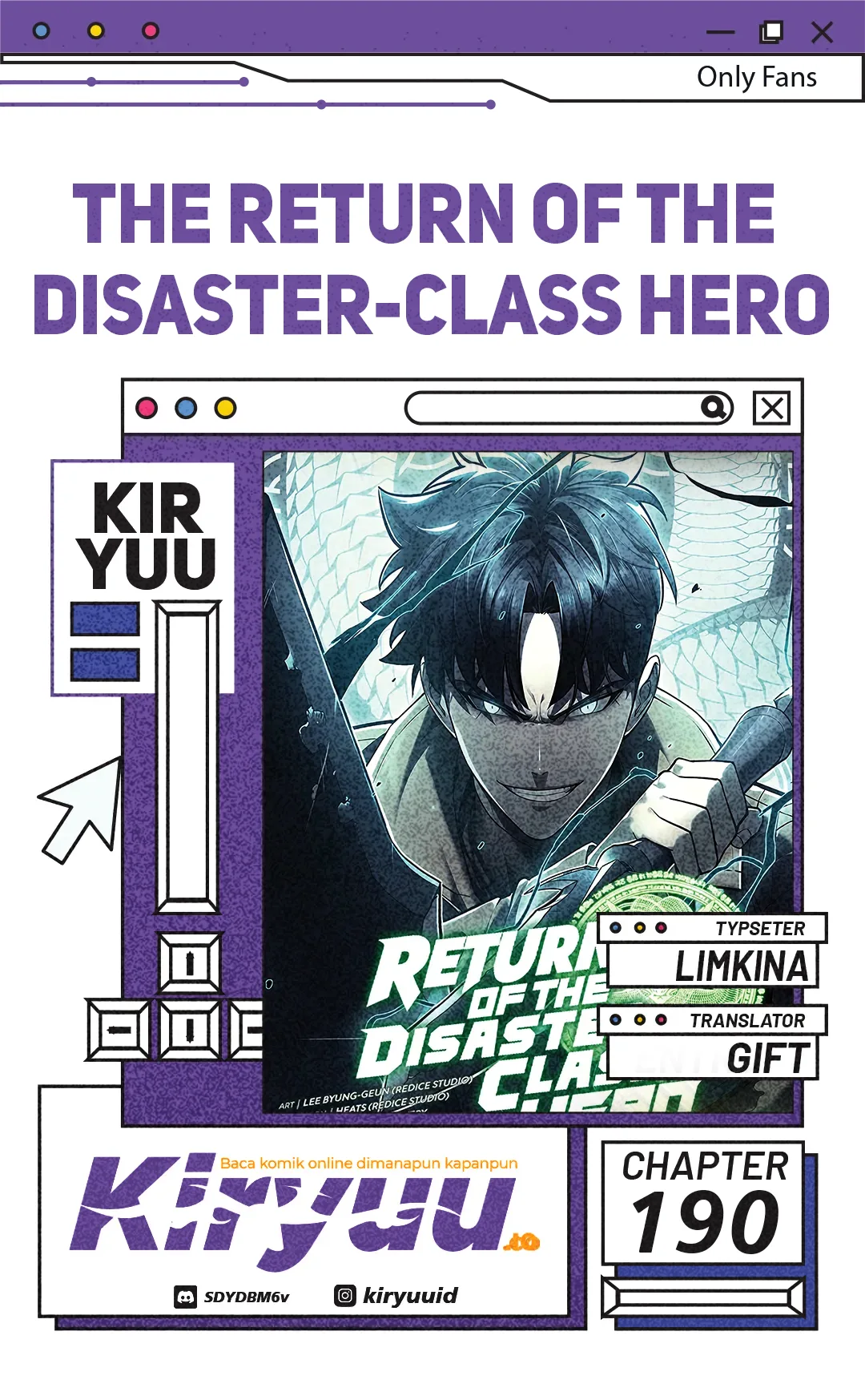 Return of the Disaster-Class Hero Chapter 190 - halaman 1