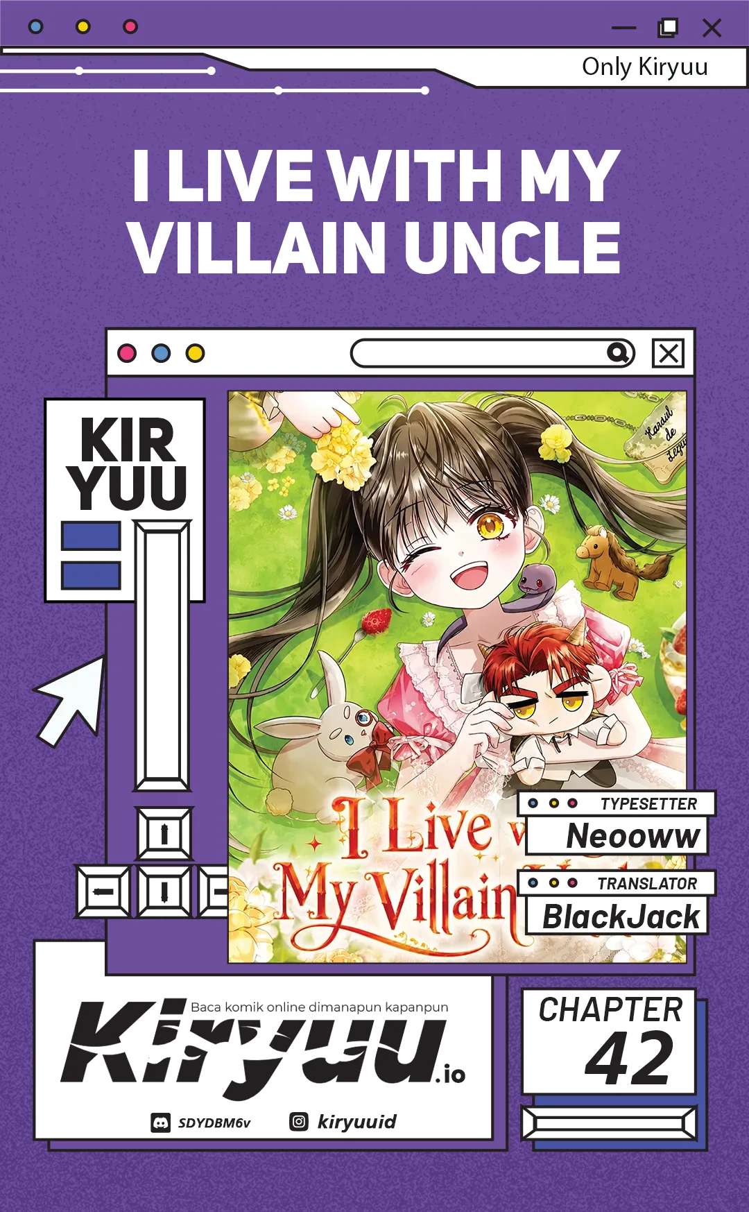 I Live With My Villain Uncle Chapter 42 - halaman 1