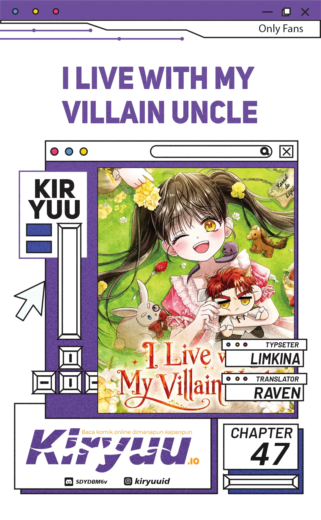 I Live With My Villain Uncle Chapter 47 - halaman 1