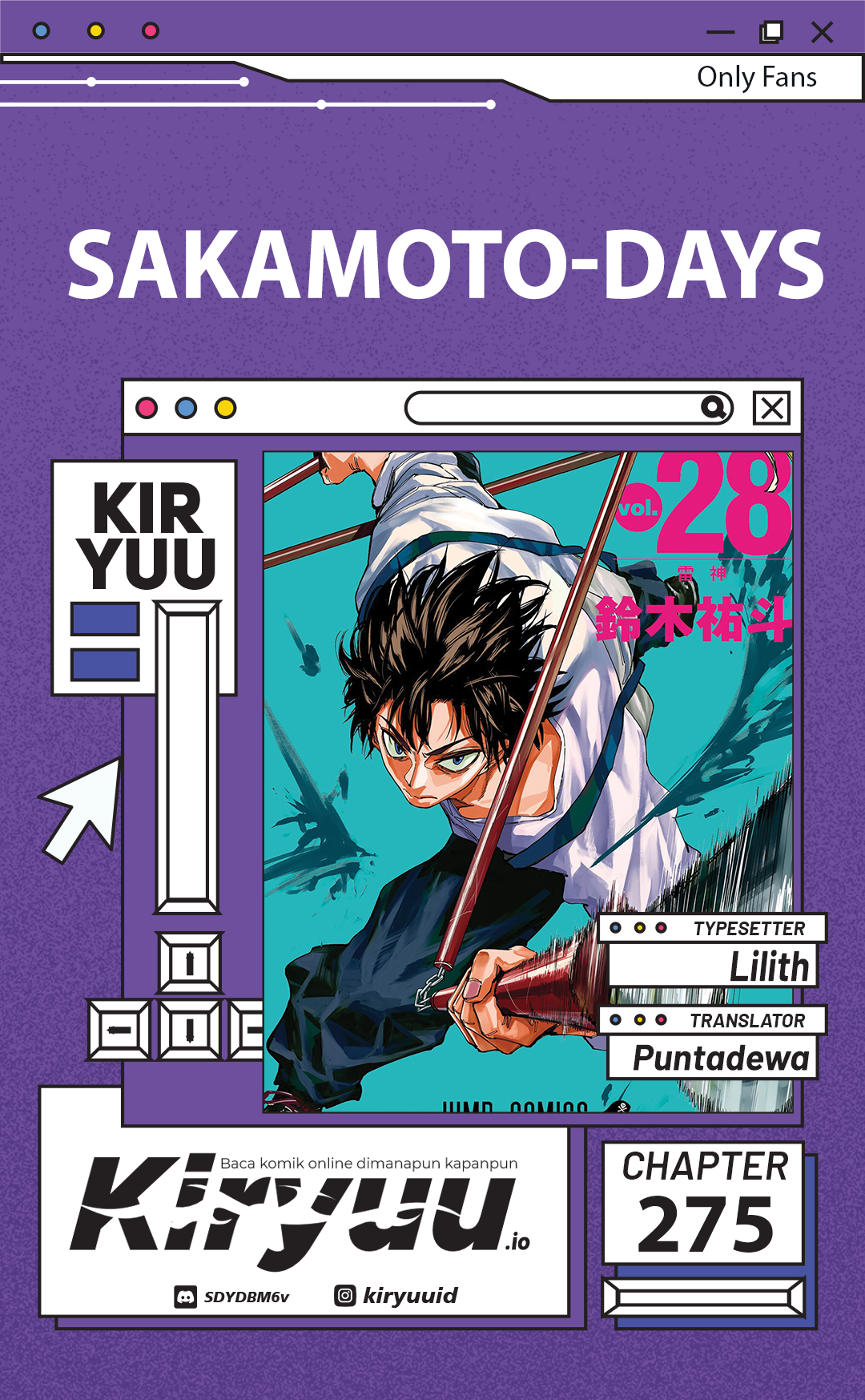 Sakamoto Days Chapter 275 - halaman 1