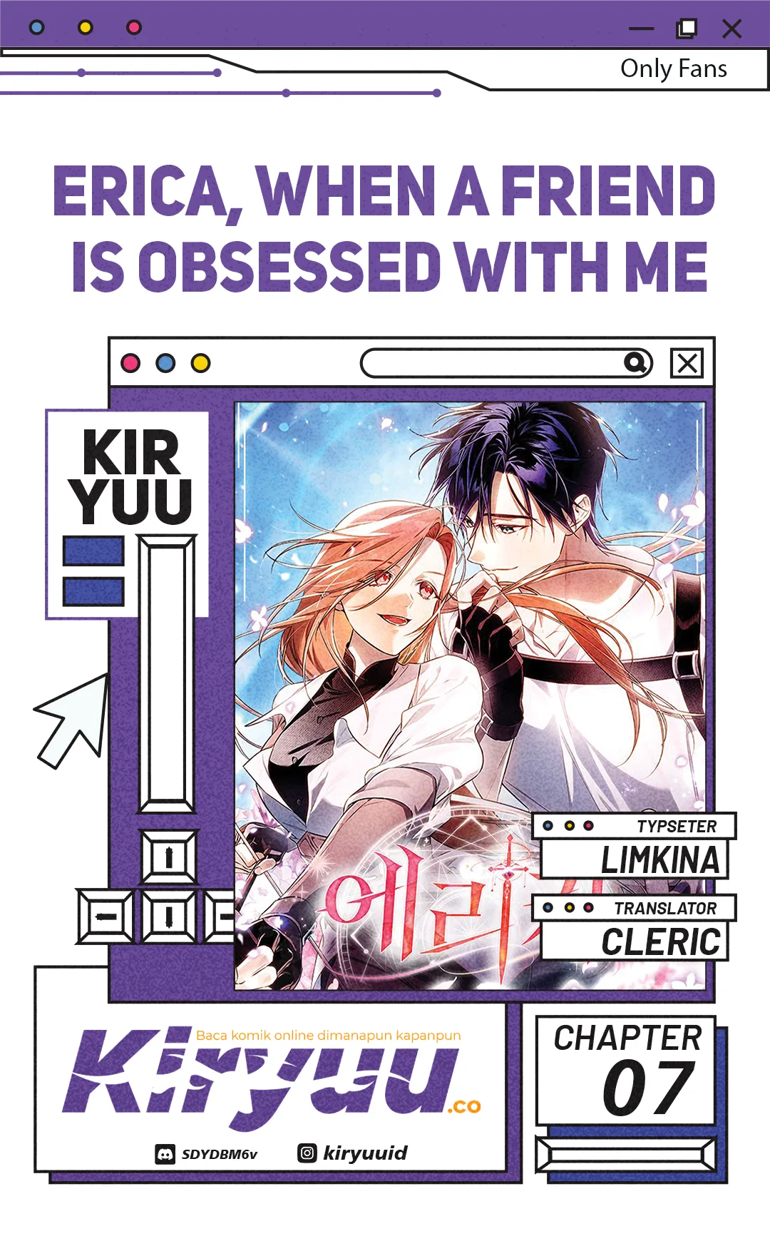 Erica, When a Friend Is Obsessed With Me Chapter 7 - halaman 1