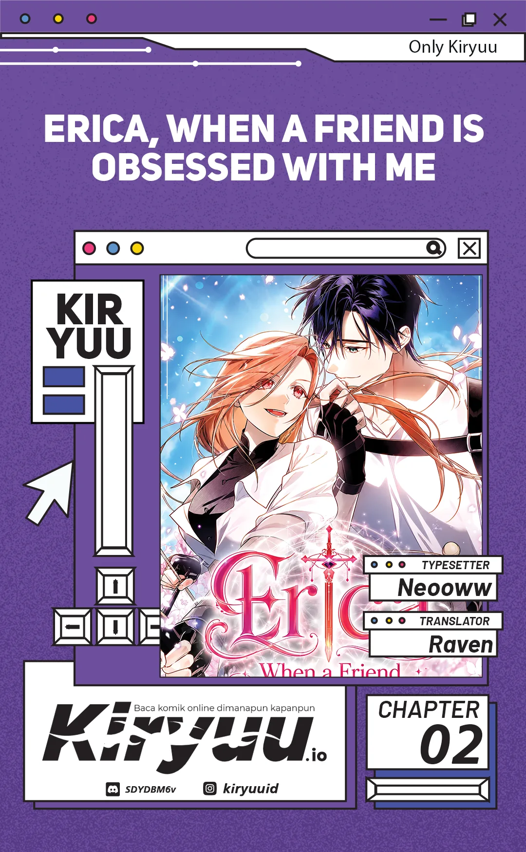 Erica, When a Friend Is Obsessed With Me Chapter 2 - halaman 1