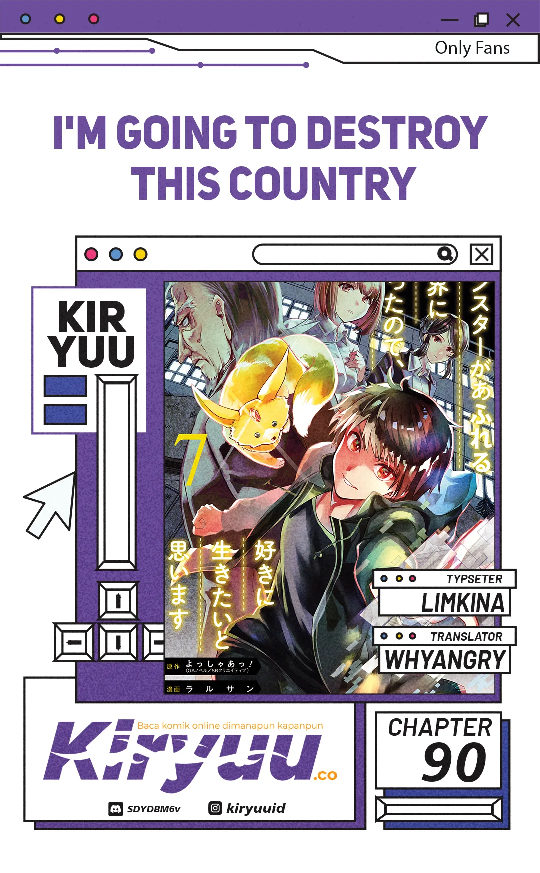 I’m Going To Destroy This Country Chapter 90 - halaman 1