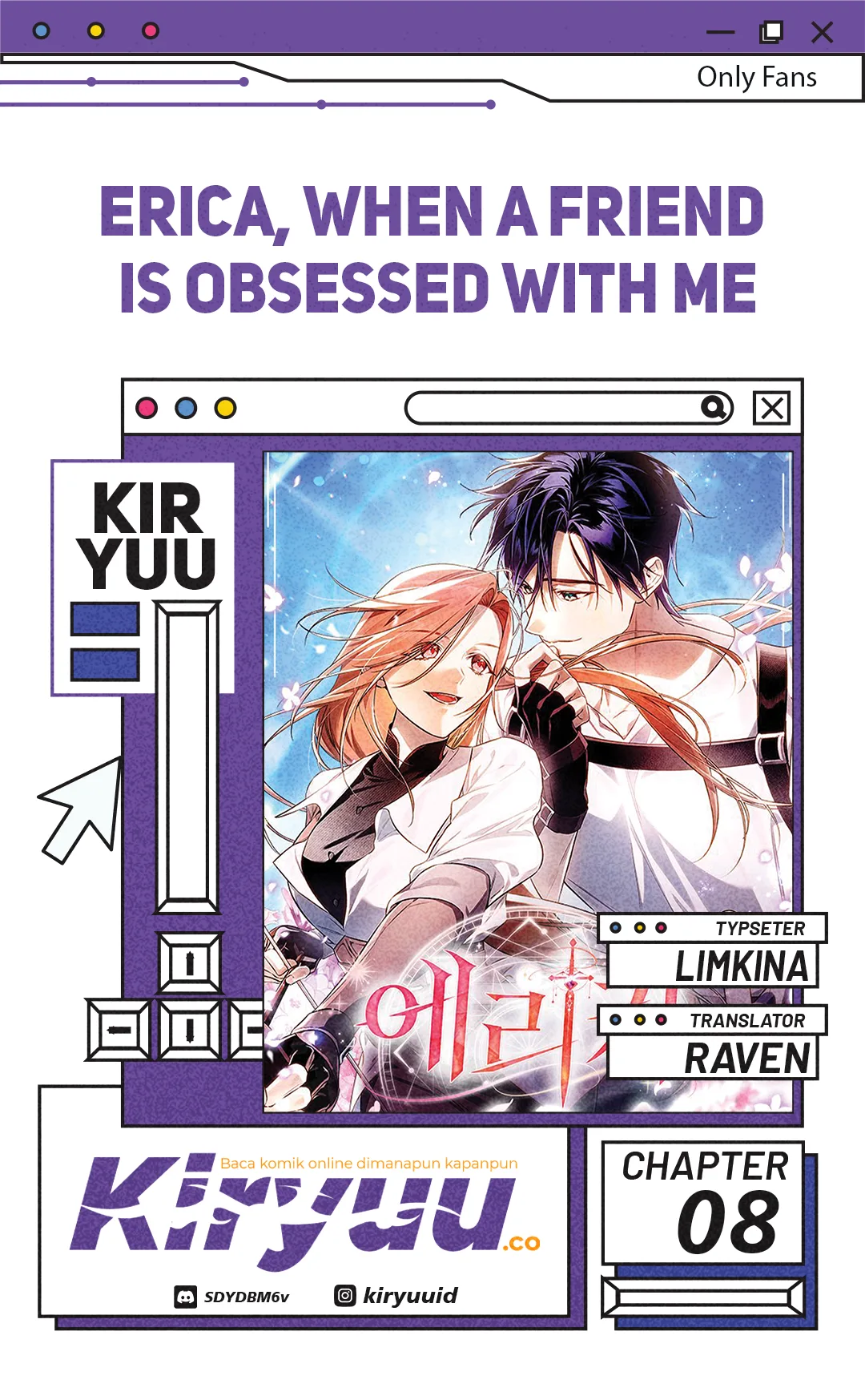 Erica, When a Friend Is Obsessed With Me Chapter 8 - halaman 1