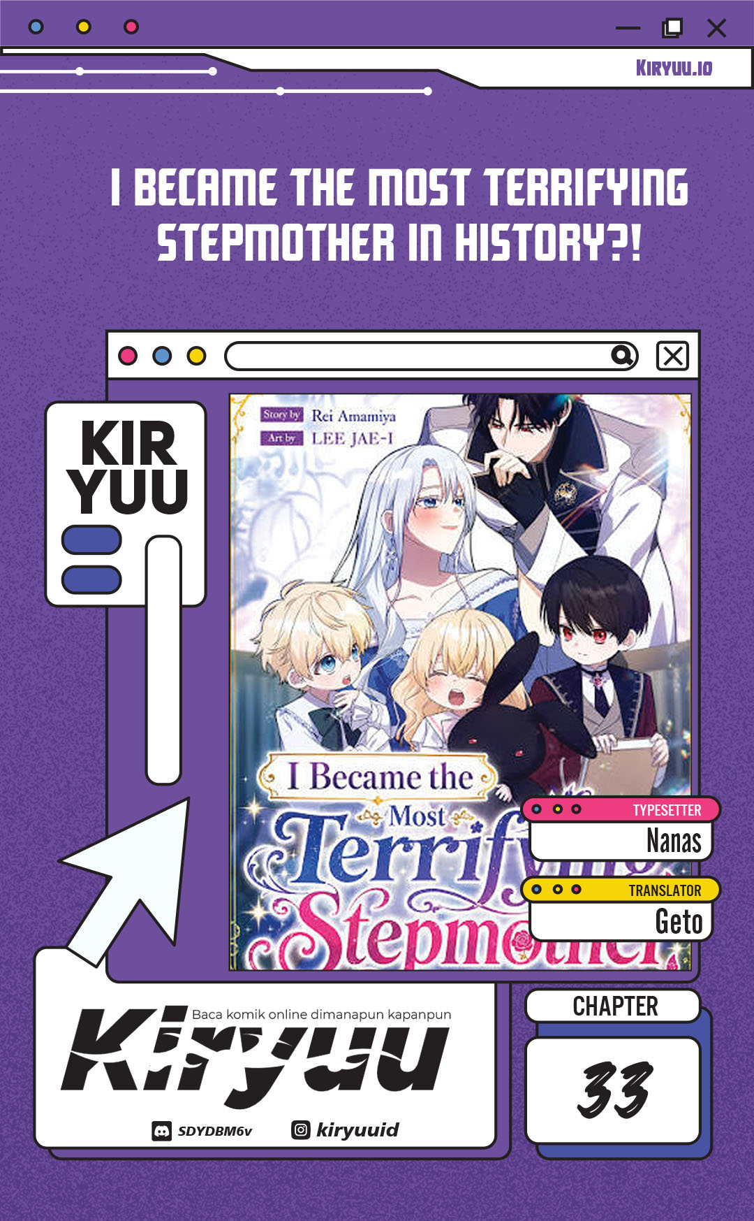 I Became the Most Terrifying Stepmother in History?! Chapter 33 - halaman 1