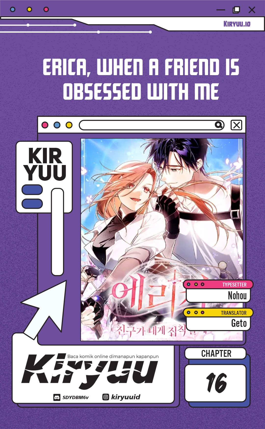 Erica, When a Friend Is Obsessed With Me Chapter 16 - halaman 2