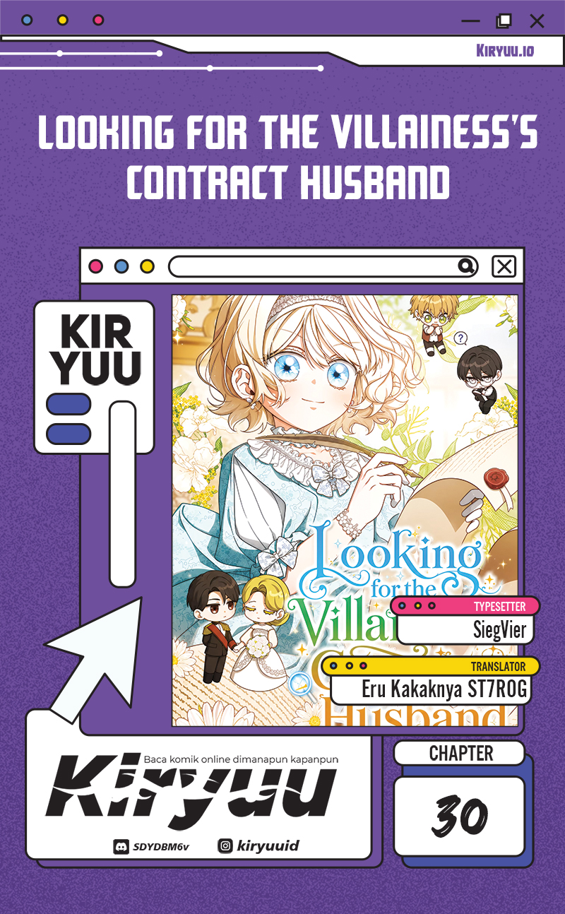 Looking for the Villainess’s Contract Husband Chapter 30 - halaman 1