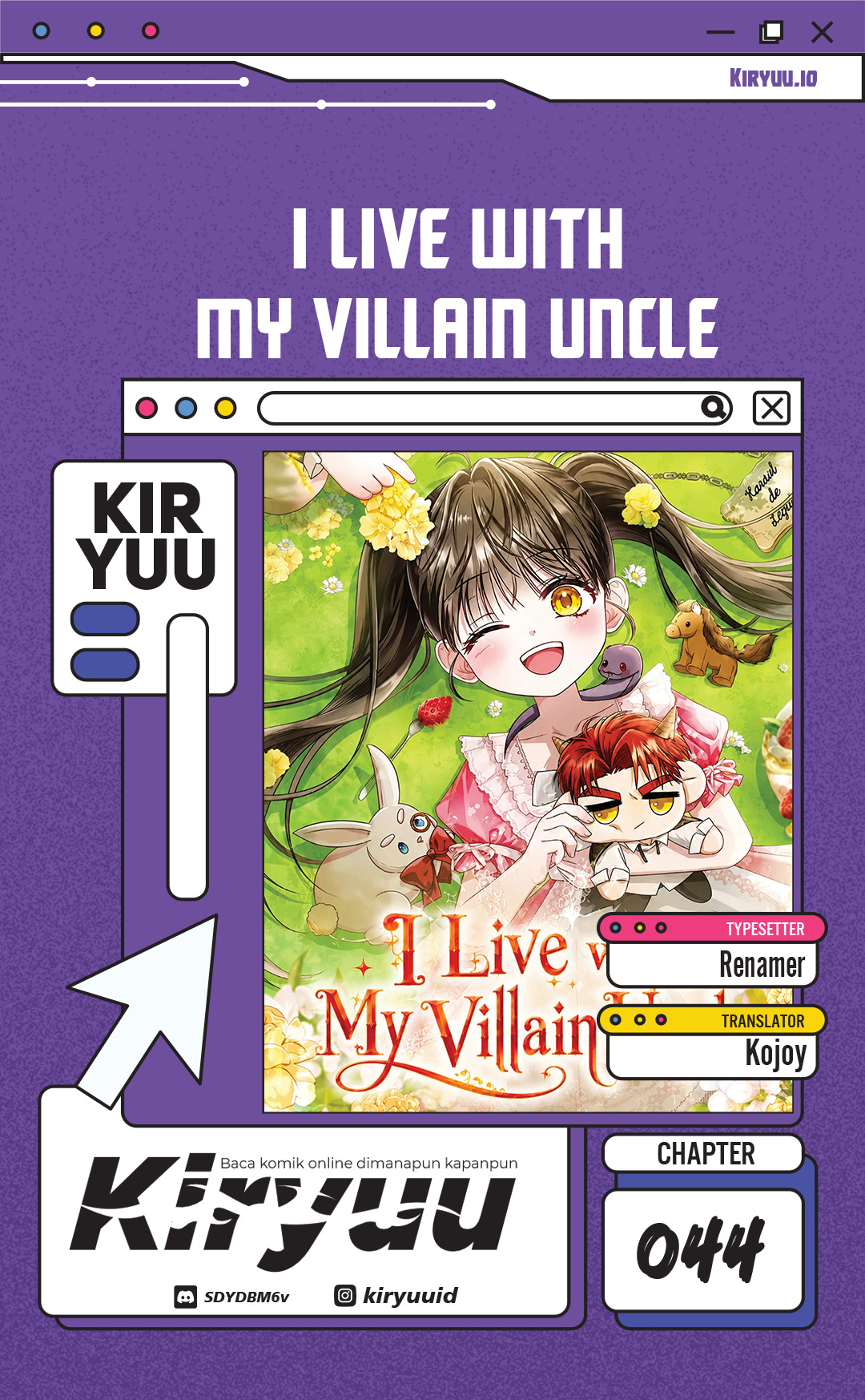 I Live With My Villain Uncle Chapter 44 - halaman 1